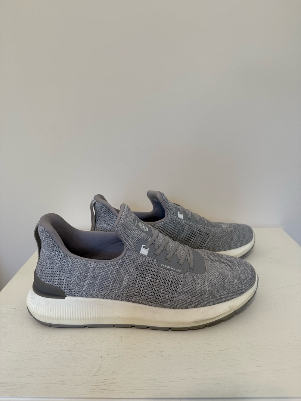 Peter Millar Women’s Crown Sport Hyperlight Apollo Sneaker Shoes Gray Size 10 - Picture 3 of 8
